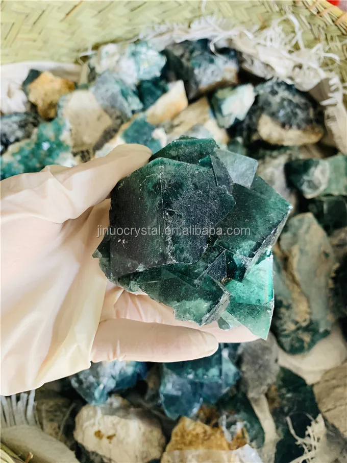 Wholesale 114g Clear Green Fluorite Lot,Gems,Mineral Big crystal 