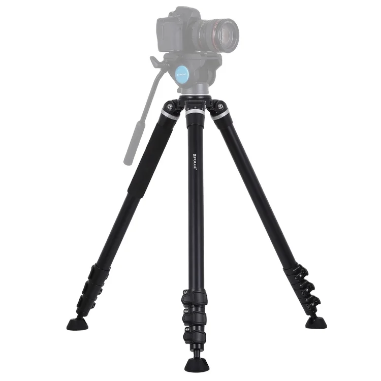 

Dropshipping PULUZ 4-Section Folding Legs Metal Tripod Mount for DSLR SLR Camera, Black