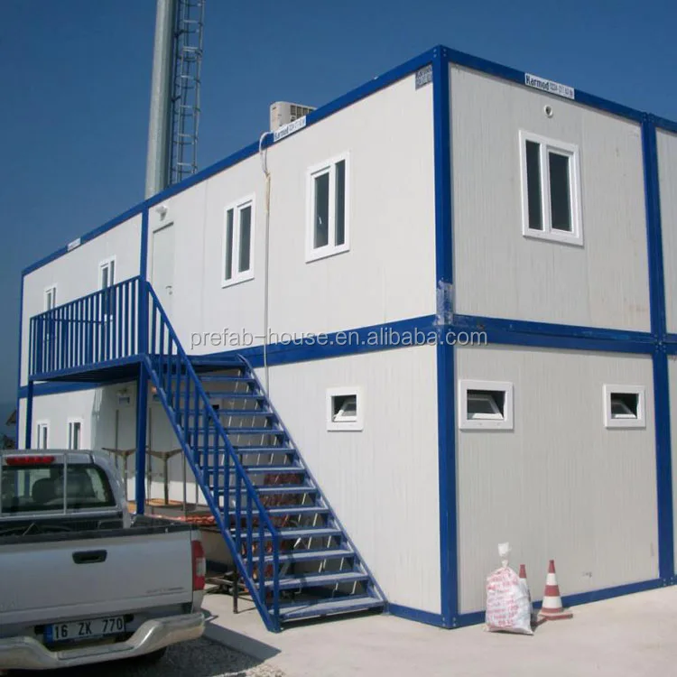 Guinea-Bissau Low Cost Prefabricated House Design 40ft Flat Pack Container
