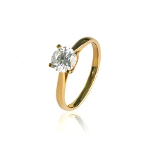 

Diamond Women's Engagement Sterling Silver 925 Moissanite Ring