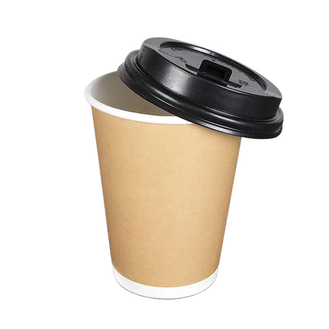 

Recyclable double layers insulated paper cup, Gold