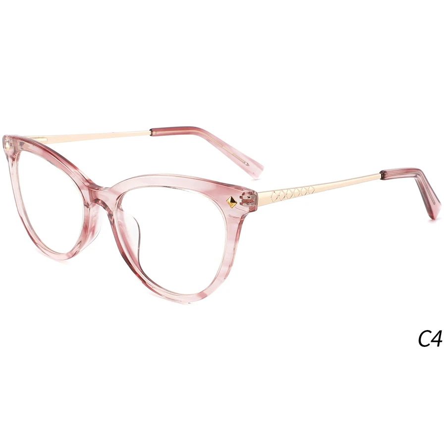 

Factory Direct Glassses Acetate Eyeglass Frames Black Cat Eye Glasses