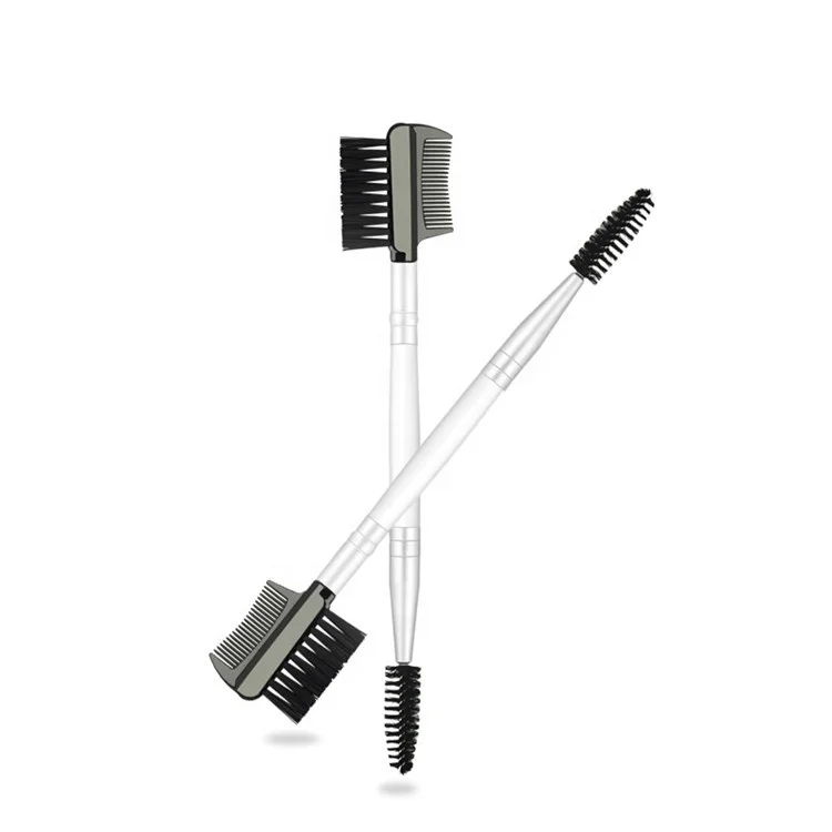 

Single Mascara Separator Eyebrow Dual Brush Make Up Eyelash Spoolie Brush Extension Tool And Comb