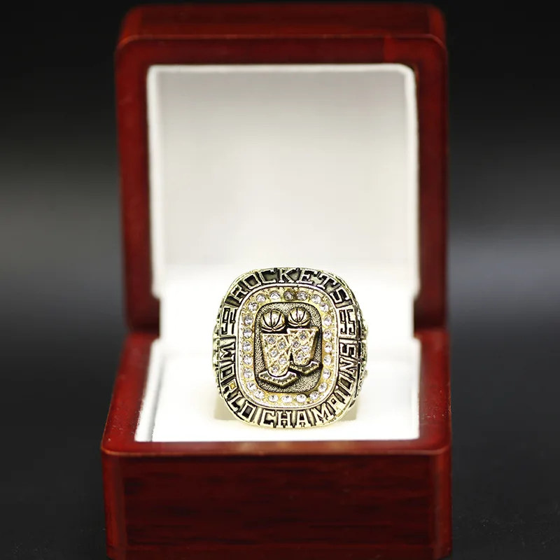 

1995 Houston rockets championship ring Europe and America popular memorial nostalgic classic ring