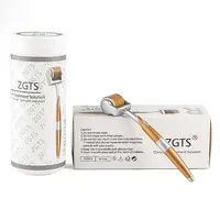 

Custom Korea Mts Facial Face Zgts Titanium Dermaroller Gold 192 Micro Needle Derma Roller