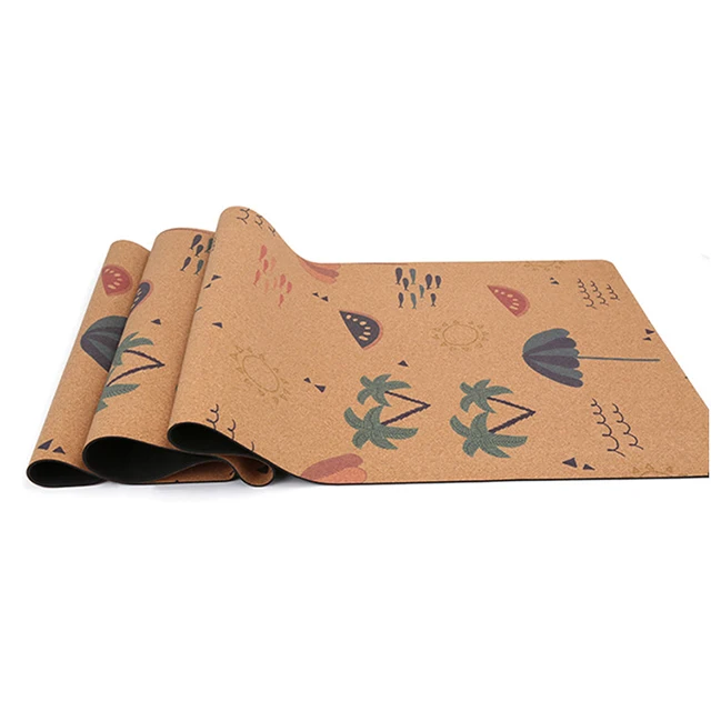 

Keepeak Printed Cork Tpe Yoga Mat