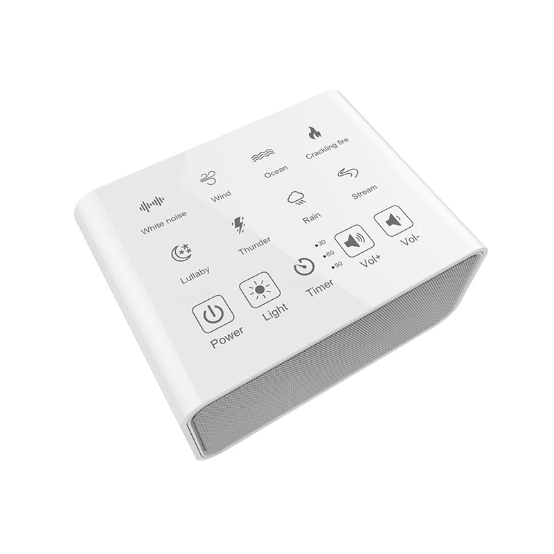 

S10 Baby White Noise Sound Machine For Sleeping With Soft Night Light In The Bottom