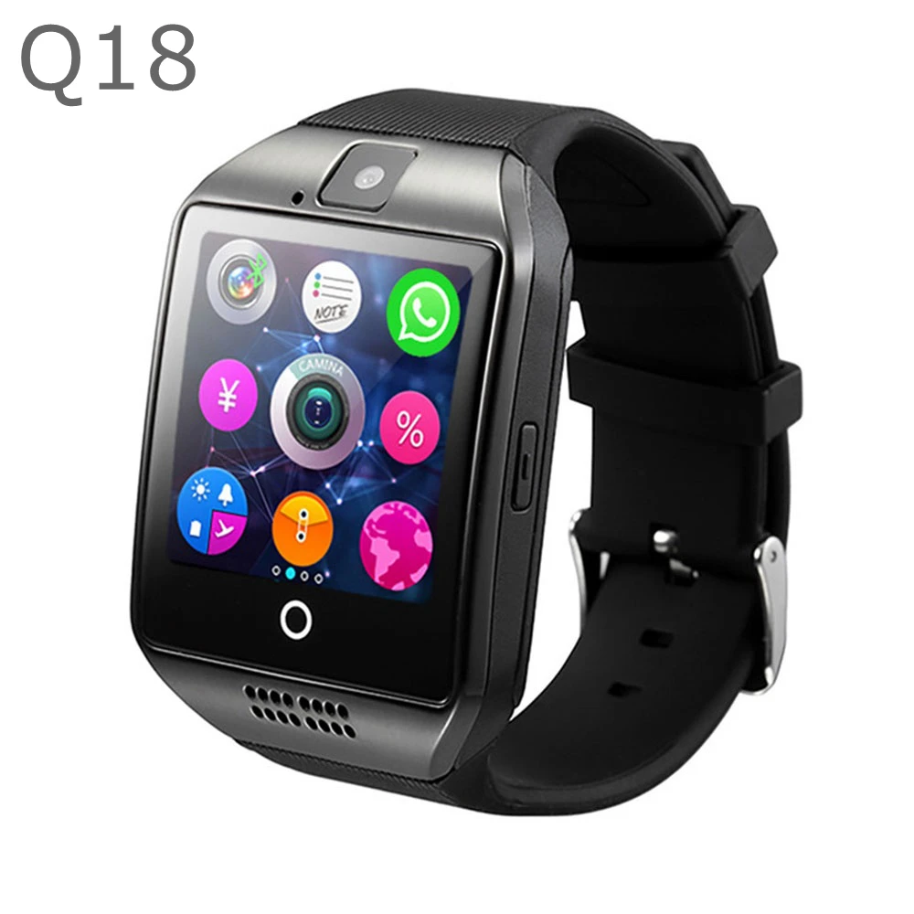 

Innolinace Q18 Clock Square Montre Connecte Jam Tangan Phone Dual Support TF SIM Card Reloj Inteligente Smartwatch Smart Watch