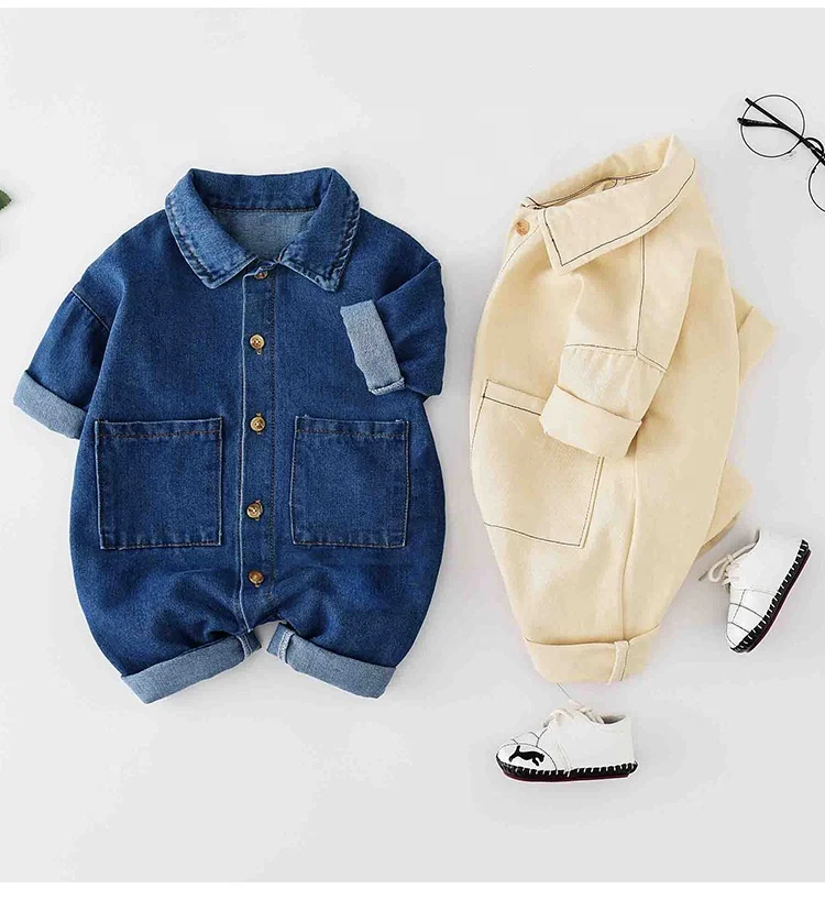 

Spring baby Bodysuit Korean baby boy's jumpsuit