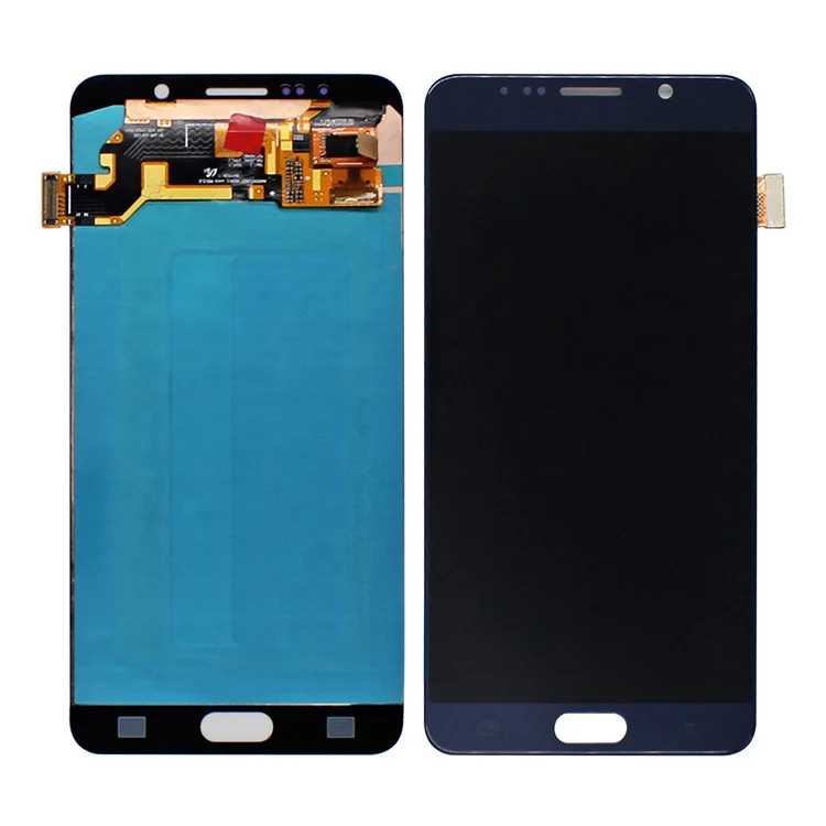 

Mobile phone lcd for samsung note 5 n920f display touch screen digitizer, Black/white/gold