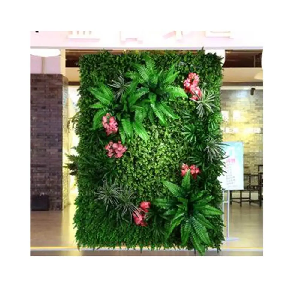 

artificial wall flowers home garden boxwood wall panels for shop decoration