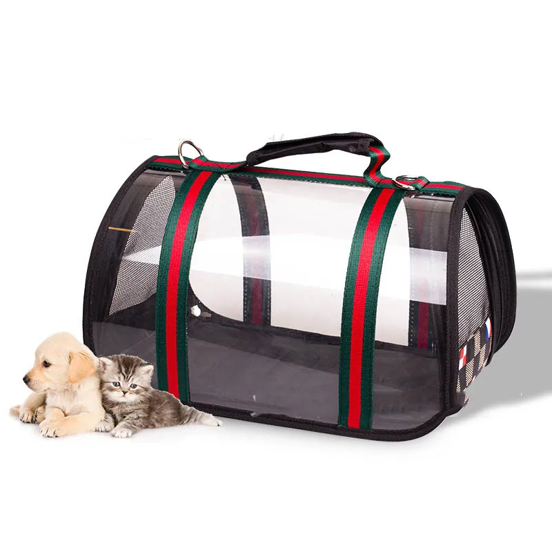 

Manufacturer noble portable transparent breathable dog backpack foldable luxury pet travel bag dog cat Carriers