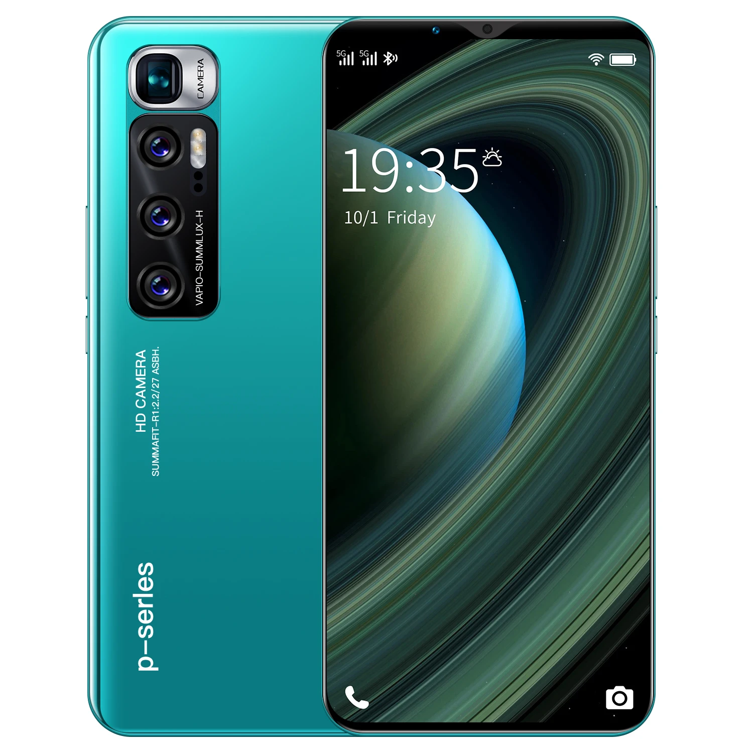 

wholesale Big Screen OEM 5.8 Inch P48 PLUS display unlocked smart wireless video android mobile phone, Black,green,blue