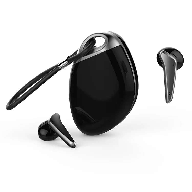 

Mobile phone fashion wireless head phone special portable blue tooth earphone with rope