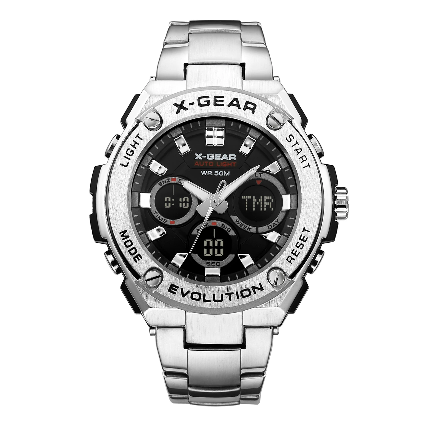 

X-GEAR most popular products private label waterproof dive led digital sport brand wrist men luxury watch
