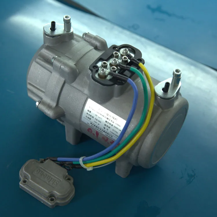 car air condition system 12v 24v scroll air condotioner compressor for truck