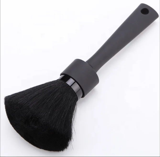 

China Made Private Label Professional Large Edge Control Brush Barbershop Hair Brush, Black