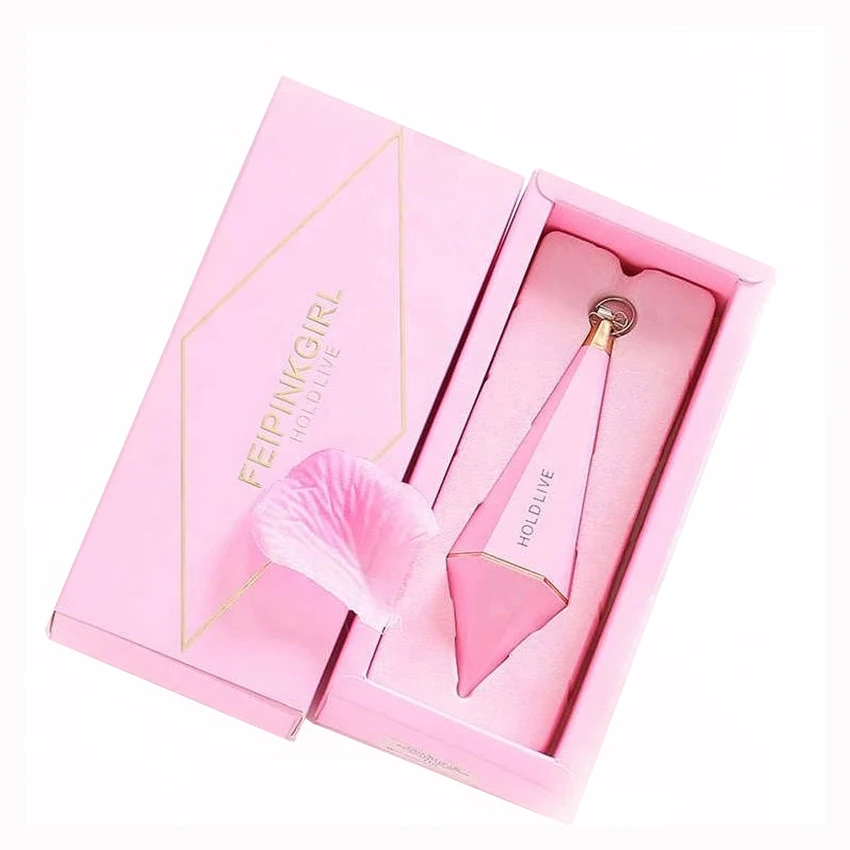 

Our Brand Diamond Type Pink packaging Organic Lip Maku-up