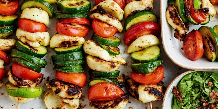 Spiced Portobello Mushrooms on the Grill