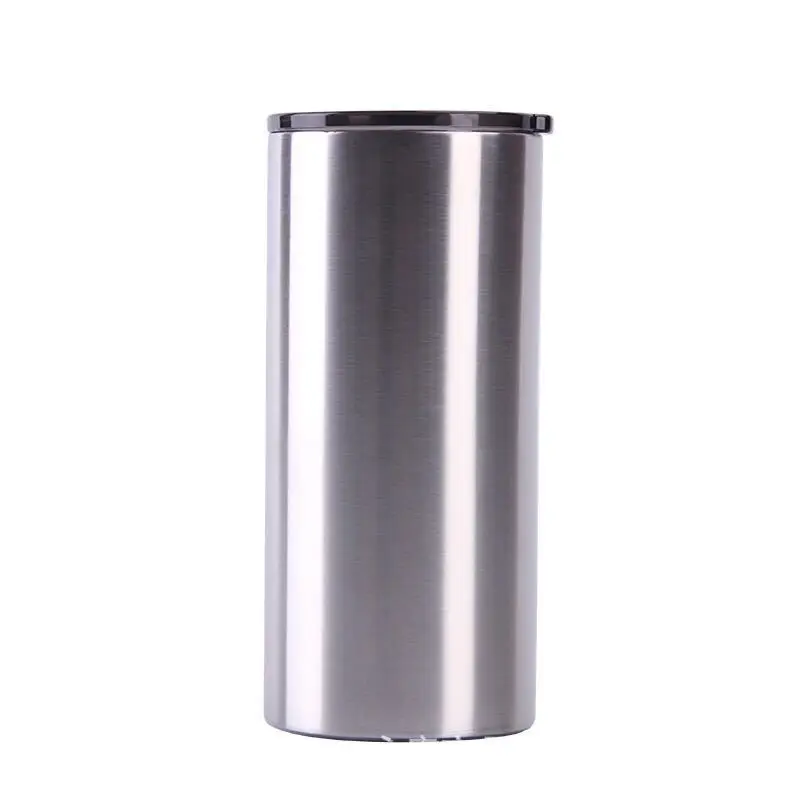 

amazon hot sales 12OZ Double Wall Stainless Steel Cola Mug with Long Straw and Lid Tumbler, Customized color