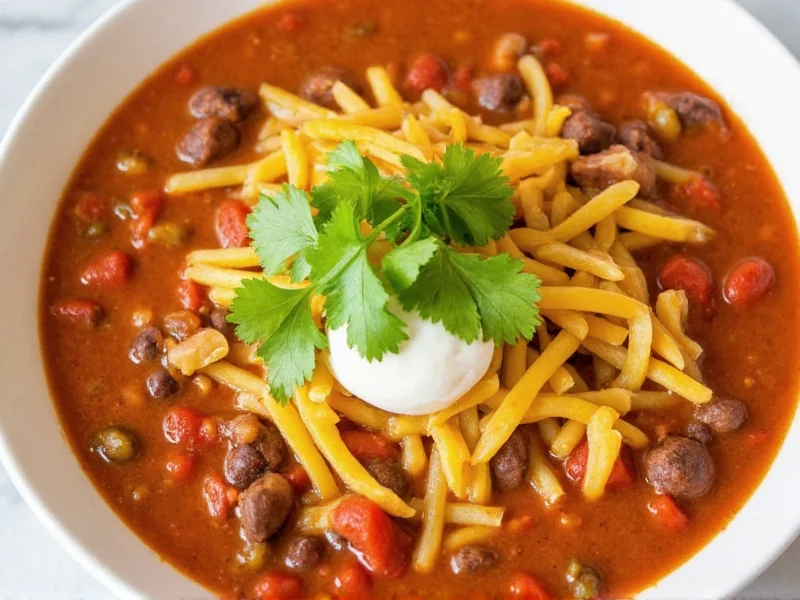 Easy Taco Soup Recipe: 30-Minute Weeknight Dinner