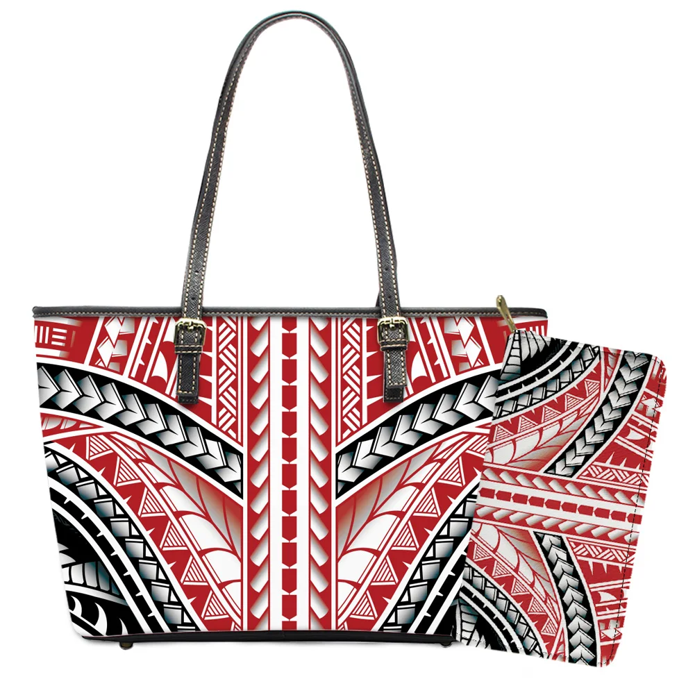 

Womens Handbags And Purses Samoan Tribal Pattern Customized Polynesian 2021 Handbags Handbag Fashion Purses For Women, Accept custom made