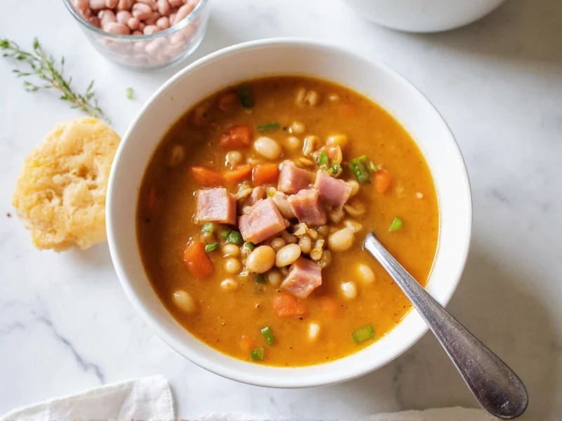 Easy Ham and Bean Soup Recipe: Simple Homemade Comfort Food