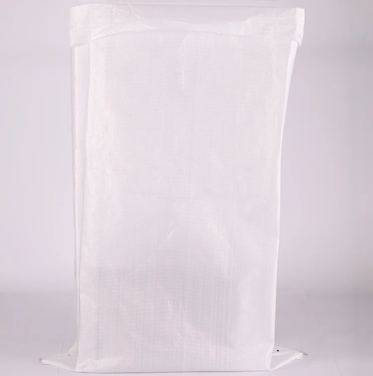 
Manufacturer Wholesale PP 25kg 50kg Polypropylene Plastic White Rice Flour Packaging Bags 