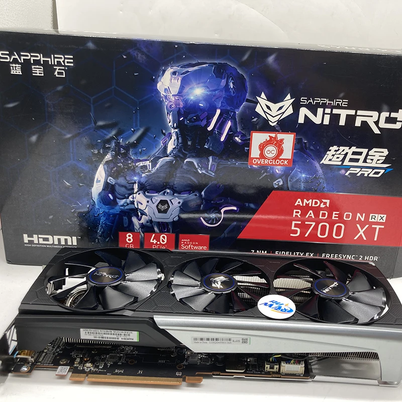 

Rumax Sapphire nitro+ 5700xt 8gb graphics cards for mining