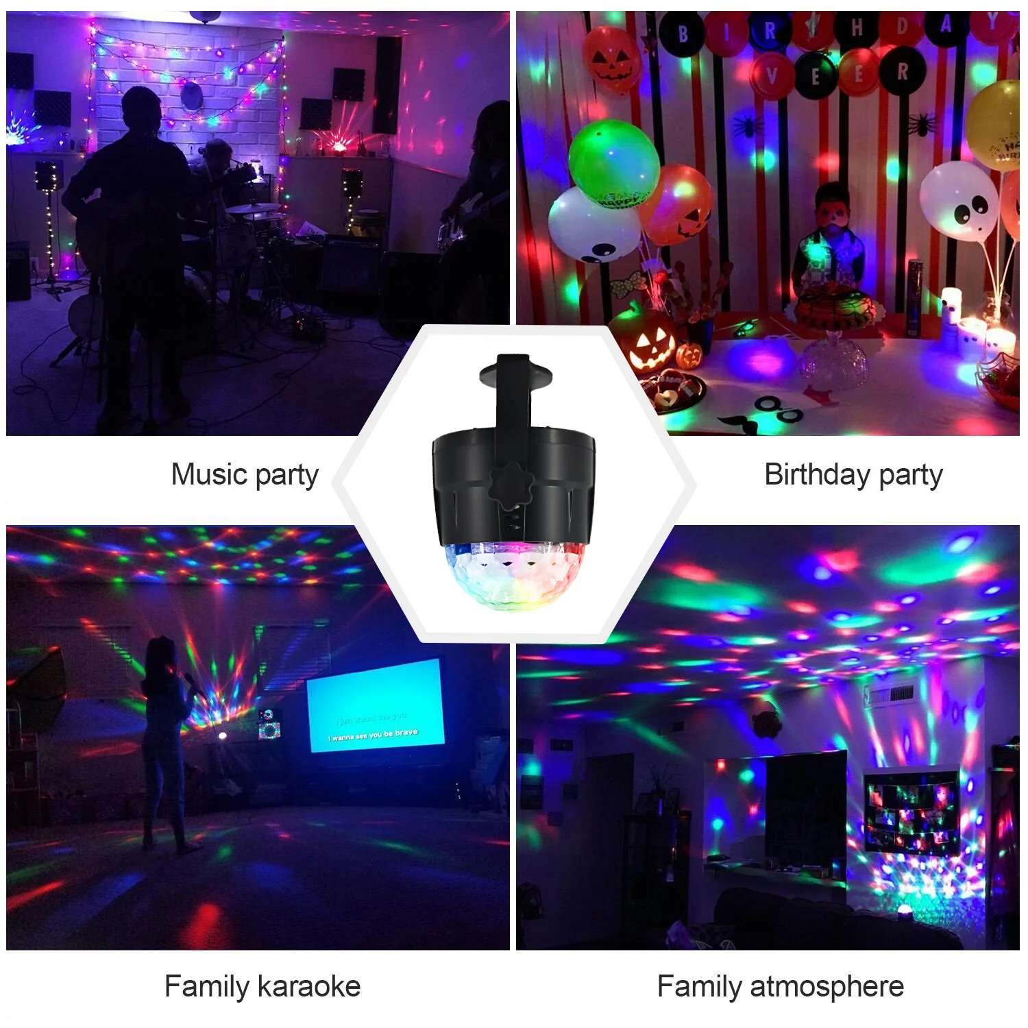 Hot Sale Festival Projection Party Lights Disco Strobe Light Stage