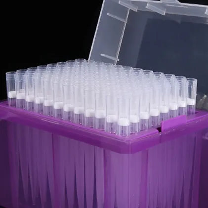 10UL-1250ul Racked Lab Filter sterilized pipette tips