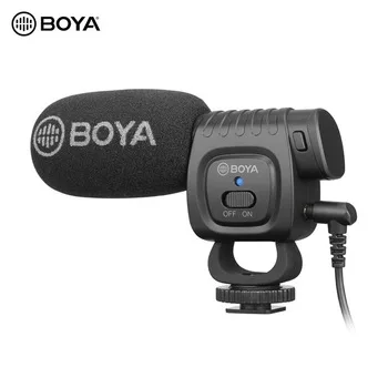 

BOYA BY-BM3011 On Camera Record Microphone for DSLR Camera Smartphone 3.5MM Jack Cold Shoe Youtobe Vlog