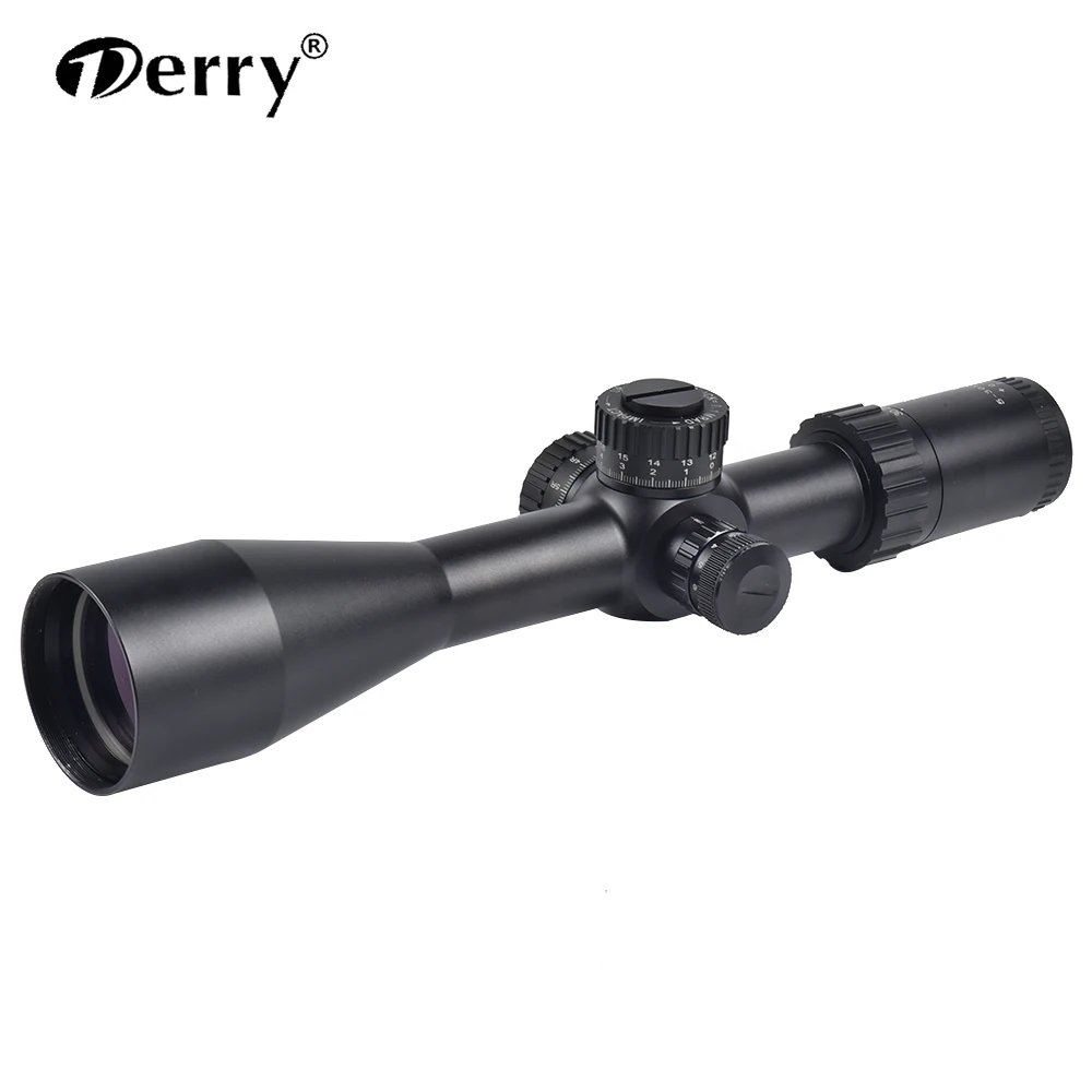 

Derry 0.1MIL 34MM Tube 5-30x56 FFP ED Riflescopes Hunting Scope