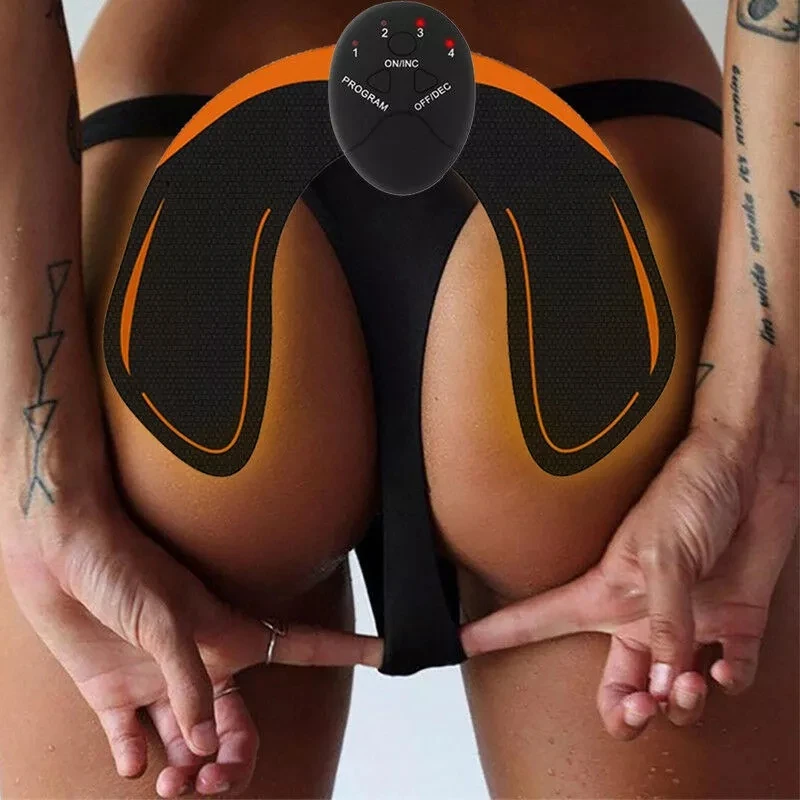 

Private Label Accepted Electronic 6 modes EMS hip trainer EMS Muscle Trainer Vibration Body Muscle Exercise Machine
