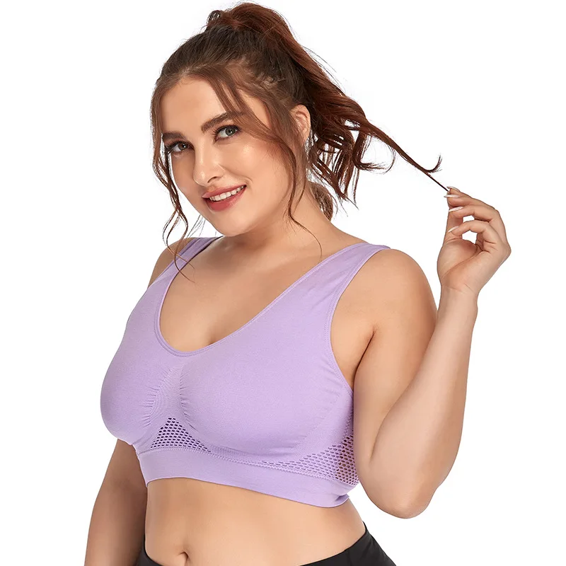 

Multi Color Plus Size Women Hot Sexy Xxx Yoga Bra Summer Sports Bras, White, black, lt.purple, bean purple, skin, watermelon-red