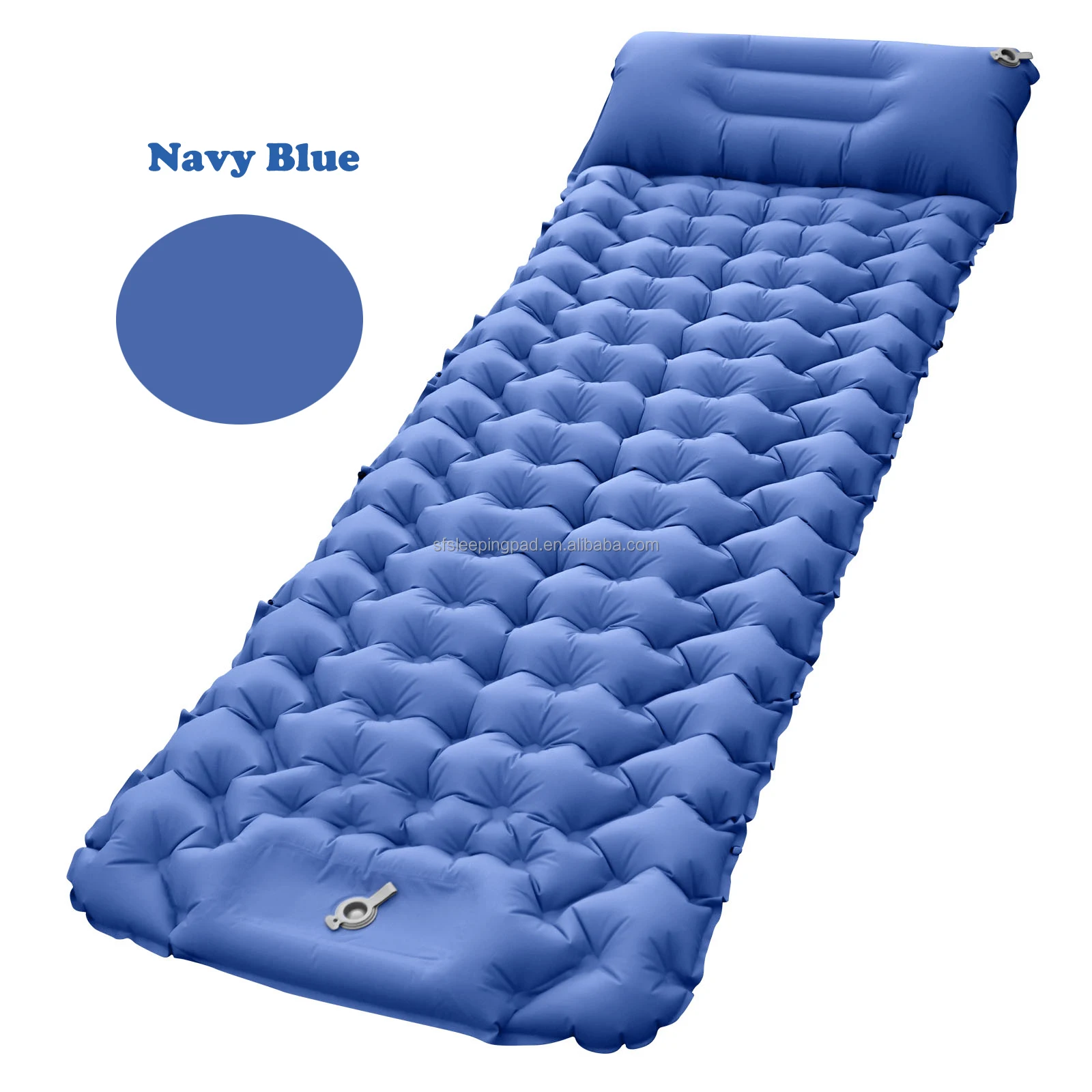

Super Quality 25S Quick Inflate Compact Inflatable Camping Air Mattress Foldable Self-inflating Sleeping Pad with Built-in Pump, Multiple colour and accept customization