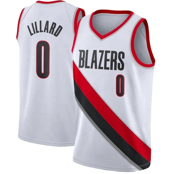 

Latest Design Stitched Men's #0 Damian Lillard Custom Basketball Jerseys Wear Sportswear T Shirt Uniform, Custom color