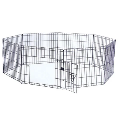 

2022 Animal Foldable Metal Exercise Fence Large Kennel Pet Cages Dog Cat Cage