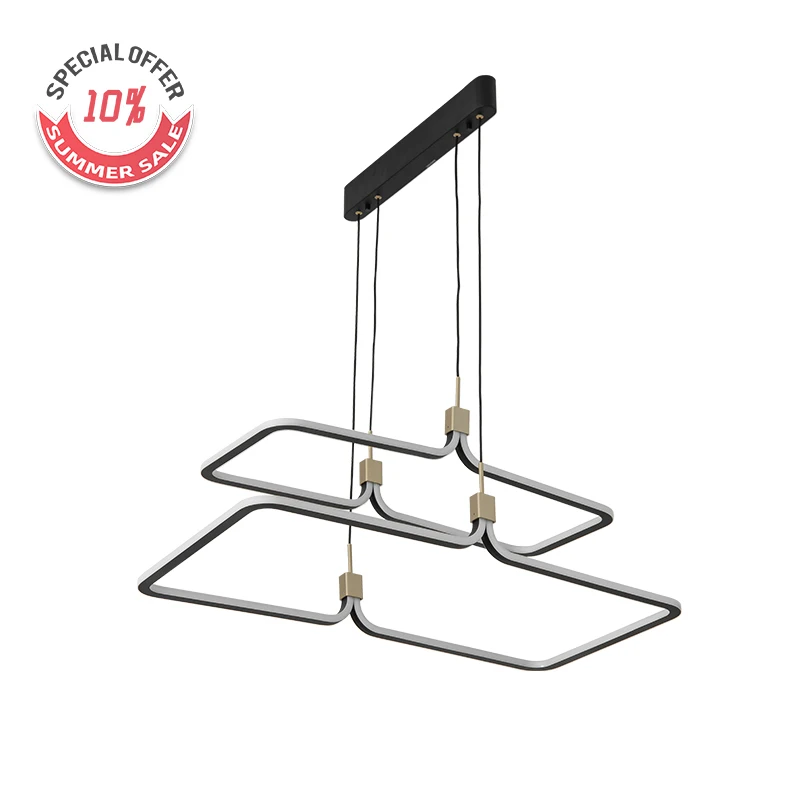 Venta al por mayor lampara rectangular-Compre online los mejores