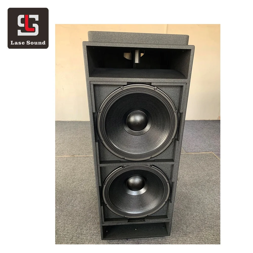 Double 18-Inch Active Subwoofer Box 1600W for Outdoor Bass