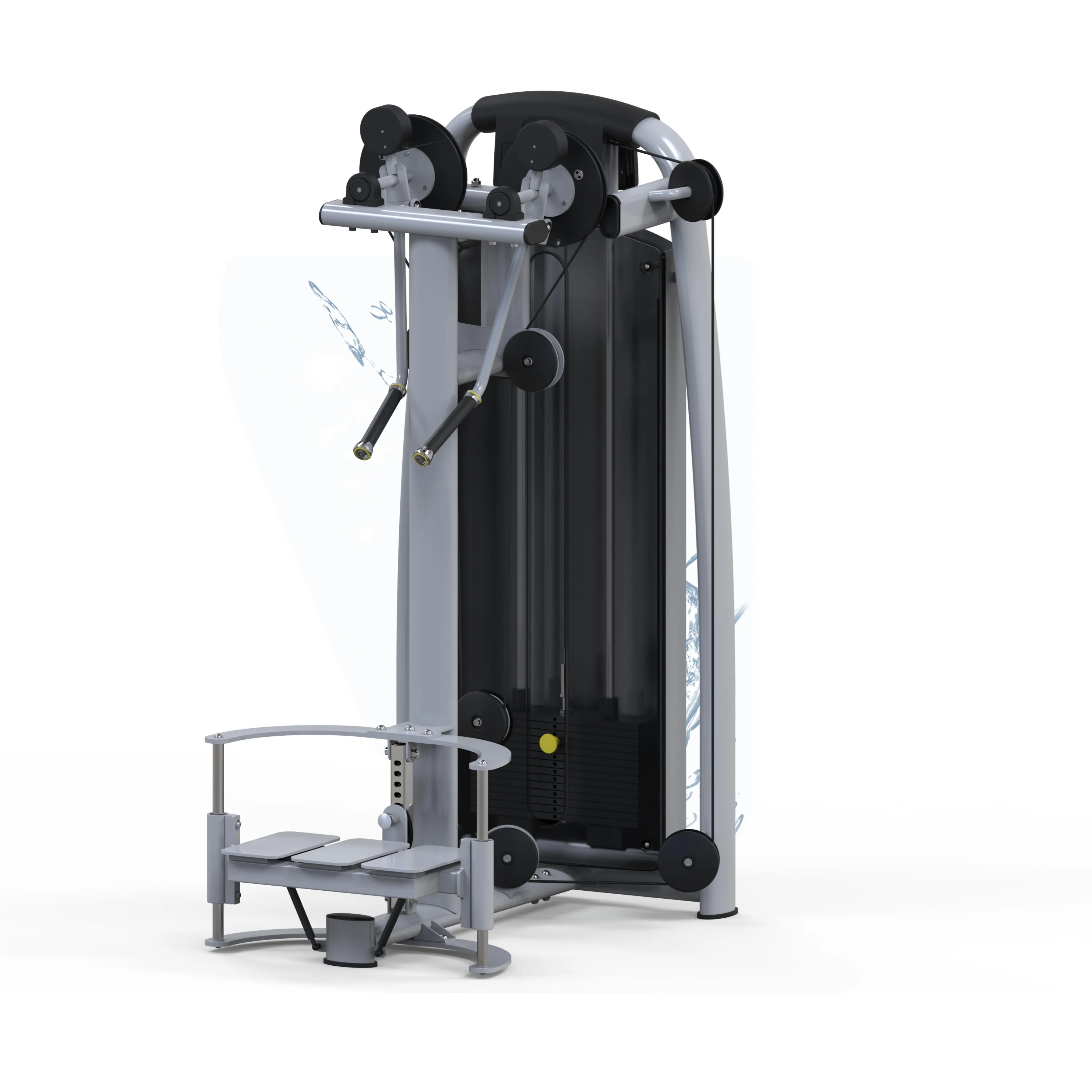 

Inventory on Hand Standing Rear Delt Trainer big Brand of Sports Equipment Manufacturer Fitness Equipment Machine, Customized color