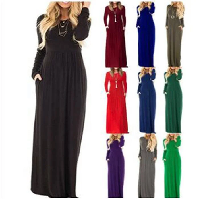 

Wholesale Newest Loose Maxi Dresses Women long dress, Picture
