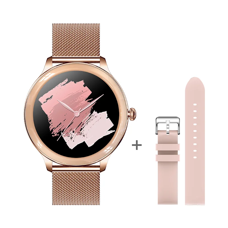 

KarenM V33 Smart Watch for Women 1.09 Inch BT Call Fitness Bracelet Tracker Dafit Smartwatch 2023