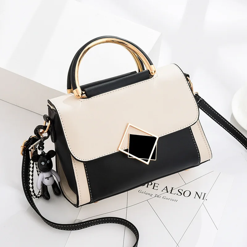

woman hand bags 2021 pu leather fashion cheap vegan leather handbags lady shoulder bag for women luxury, 5 colors