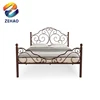 Modern metal simple bed designs king size bed single bed
