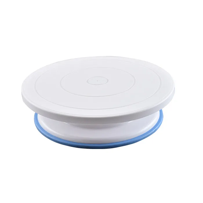 

Non-slip Icing Revolving Rotating Turntable Cake Stand Cake Decorating Turntable, White