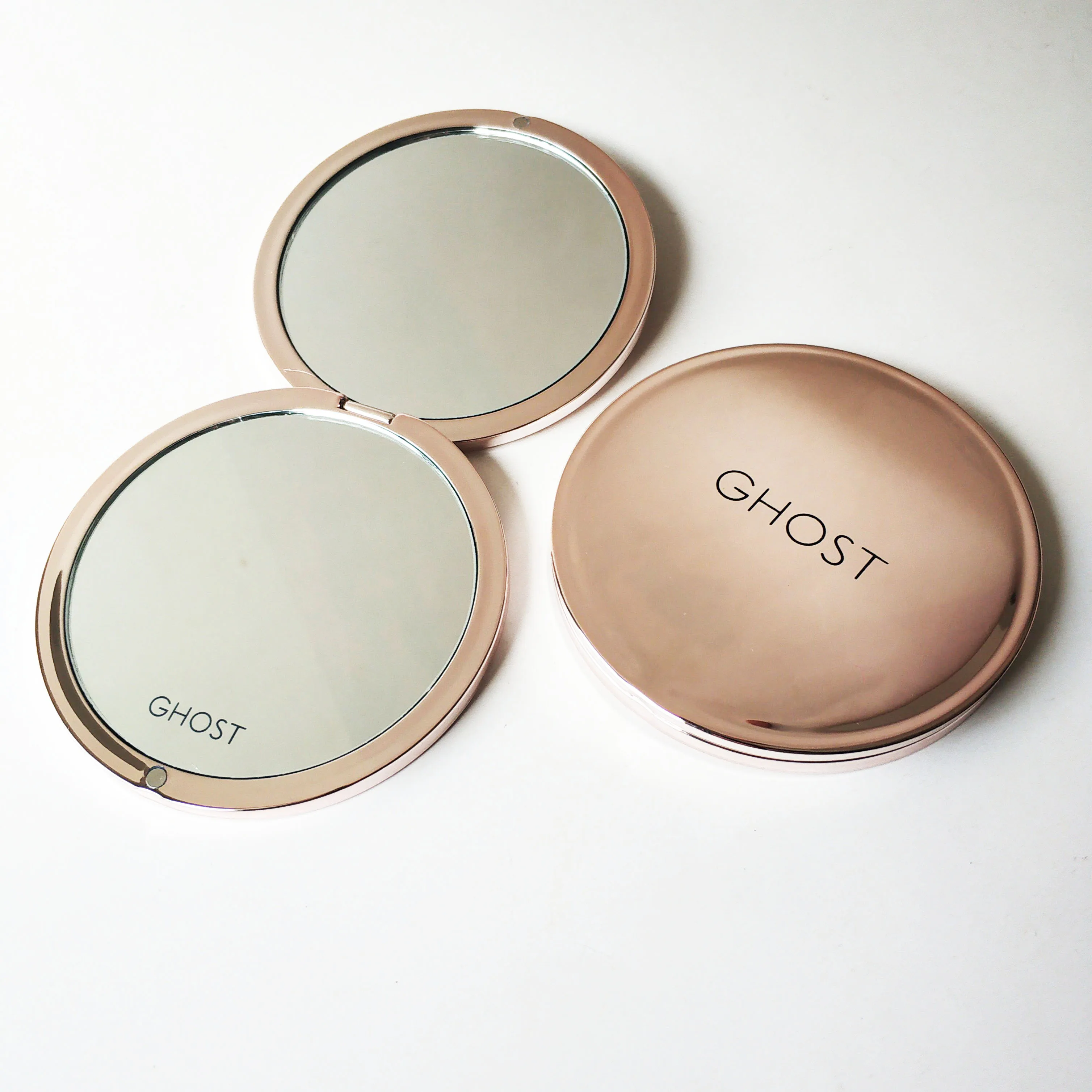 Rose Gold Round Magnetic Buckle Makeup Mirror Folding Compact Pocket Handheld Double Sided Mirror For Business Gifts Buy Handheld Double Side Mirror Makeup Double Sided Mirror Magnetic Buckle Makeup Mirror Product On Alibaba Com