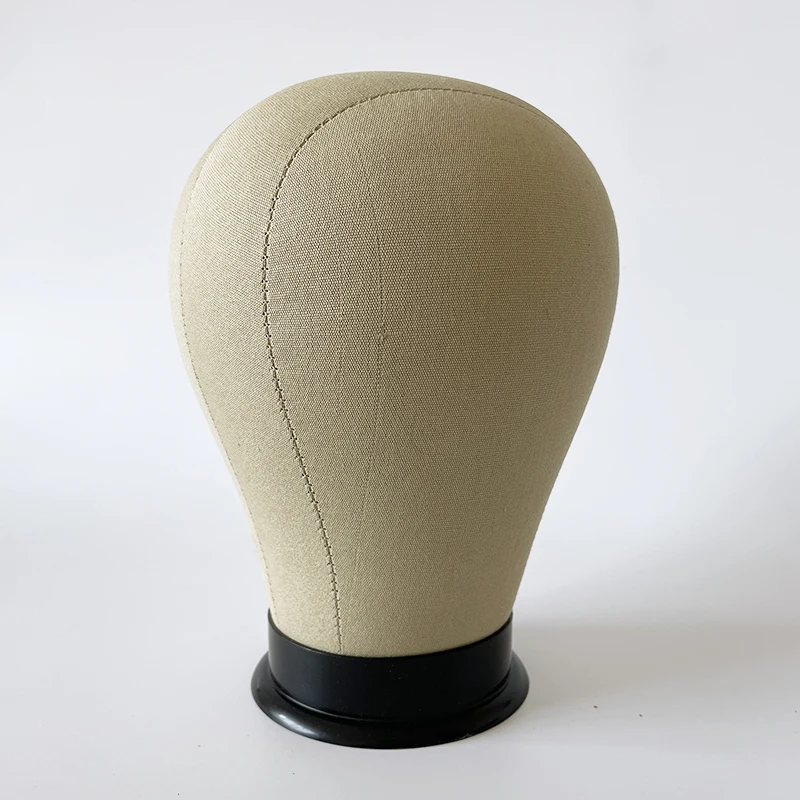 

Wholesale High Quality Canvas Cork Block Training Display Head for Wig Making