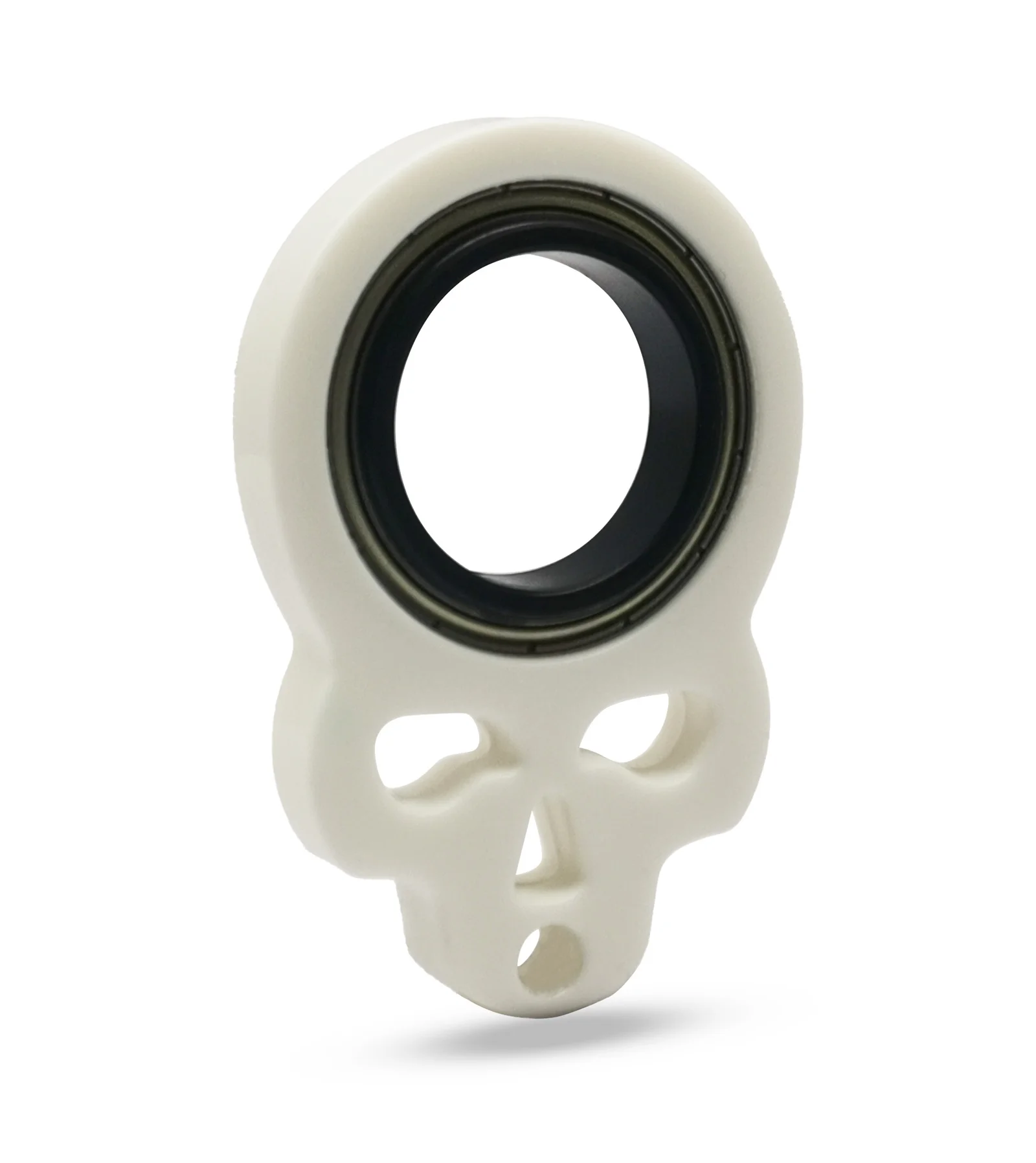 

Gift for Dad Key chain Key Fidget toy Fidget ring Turn Key Fob Skull Key Spinner