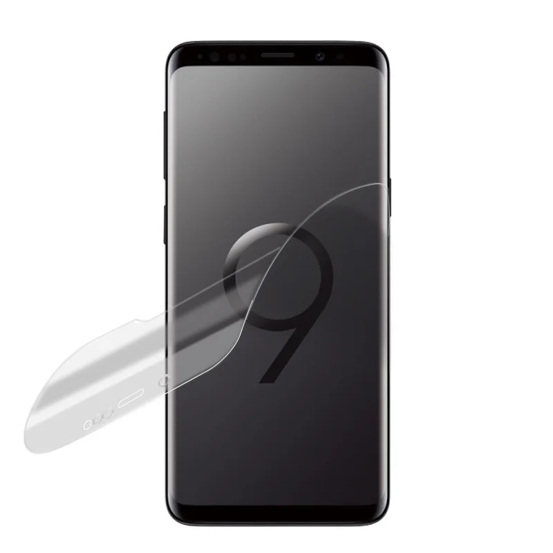 

wholesale hd transparent Flexible soft SCREEN Film protective Film explosion-proof TPU SCREEN PROTECTOR for samsung S9 S9 plus